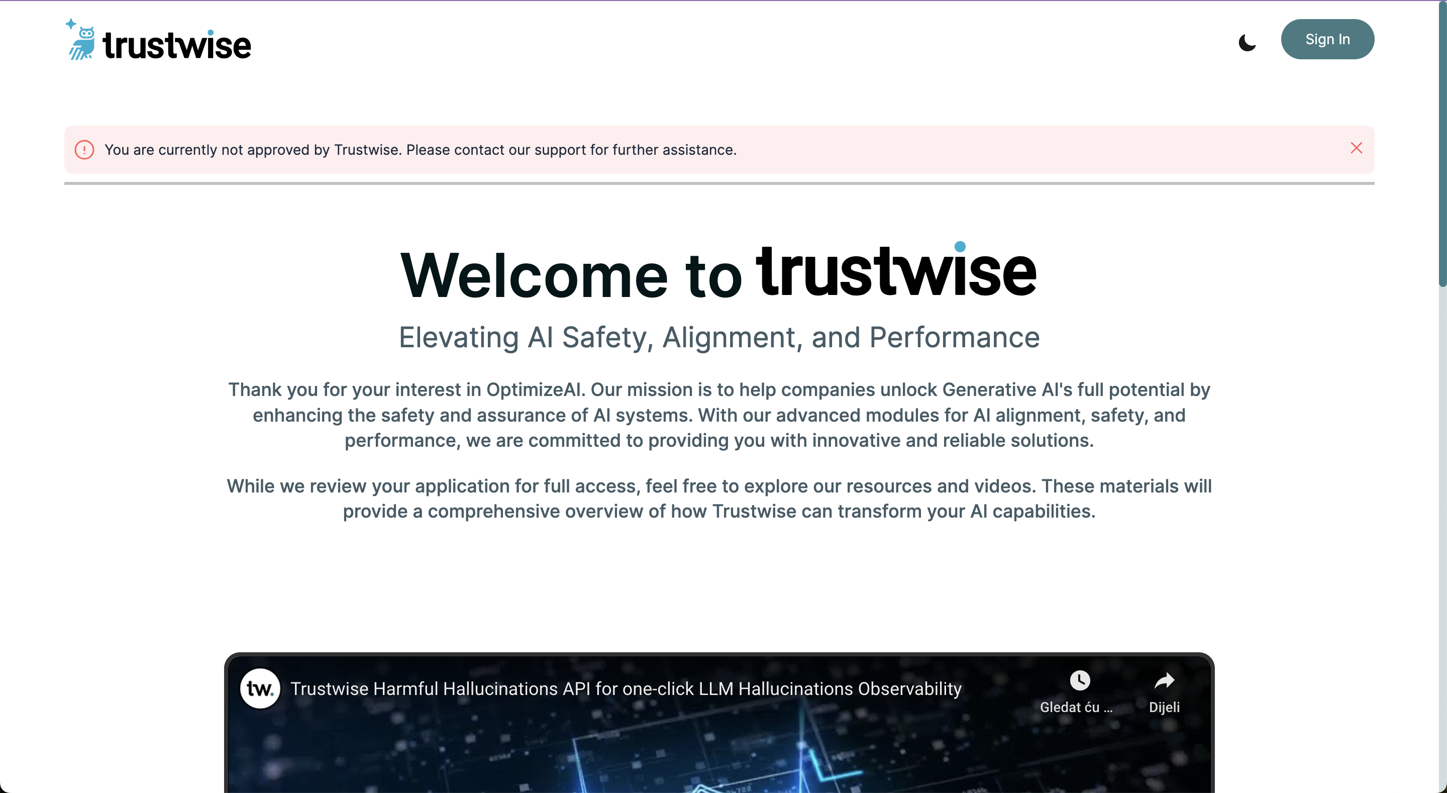 User Waitlist