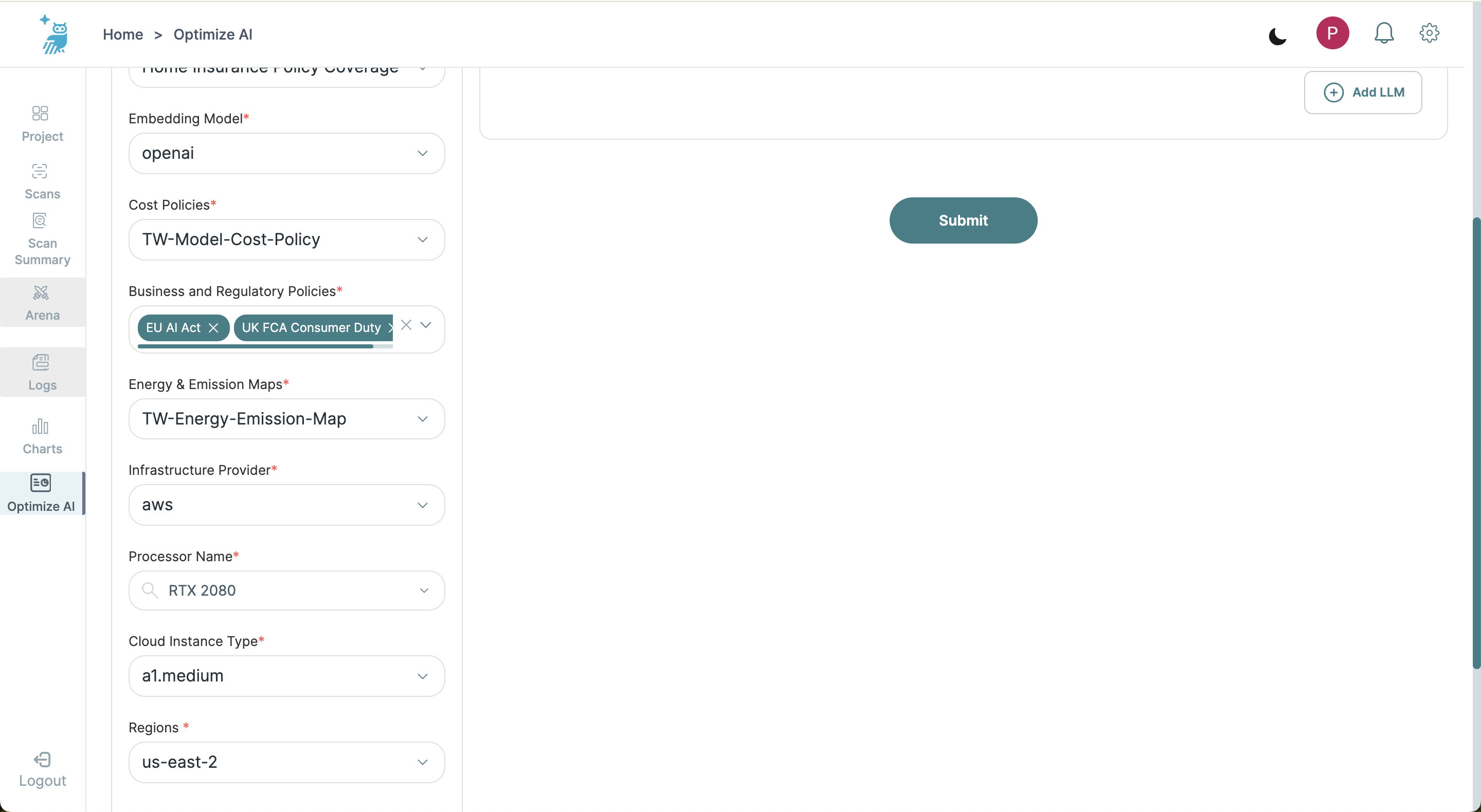 Configure Infrastructure