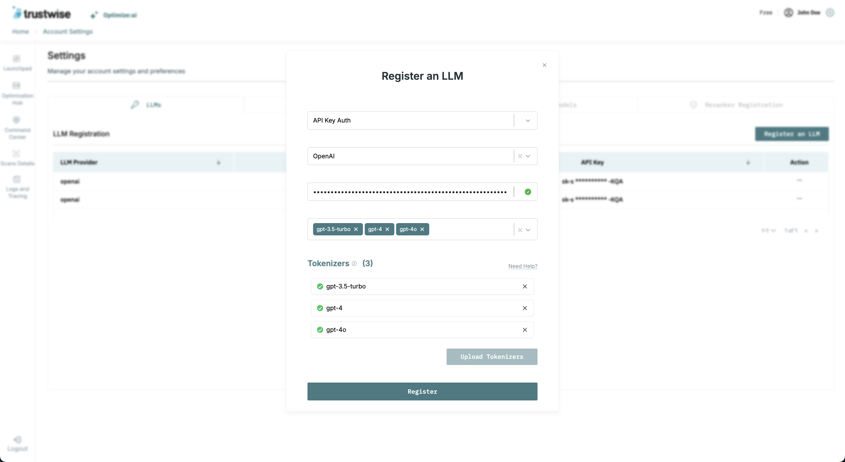 Upload Tokenizers OpenAI LLMs
